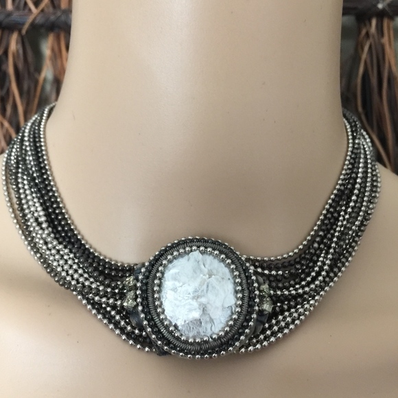 VINTAGE Artisan OOAK Necklace - Picture 7 of 9